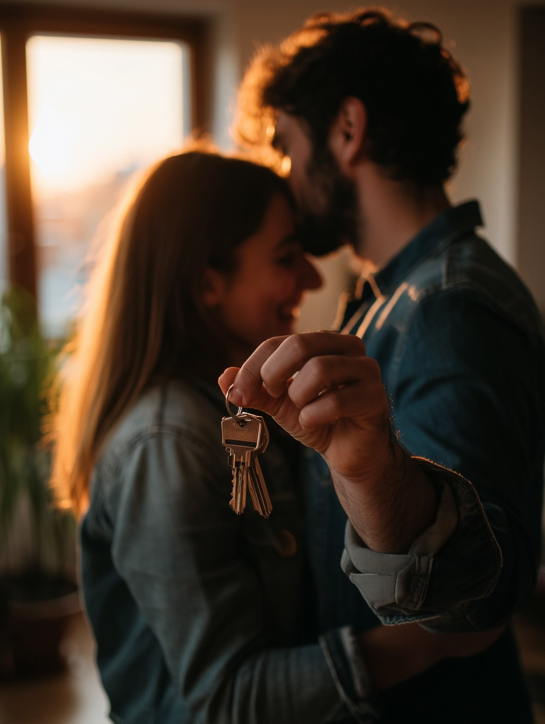 Solicitors discussing paperwork in an office setting